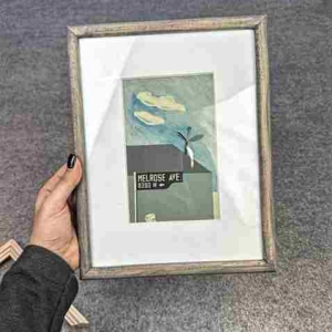 قاب چوبی شکوفه نازک